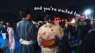 summer night in tokyo, when outsiders are welcome