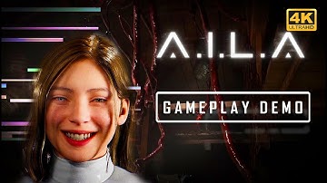 🤖 A.I.L.A – Stunning Sci-Fi Action RPG Gameplay Demo (Unreal Engine 5, 4K)