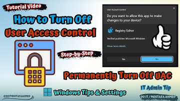 How to Disable UAC (User Access Control) in Windows 10 & 11 | [ Full Tutorial ] 👍
