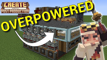 THE MOST OVERPOWERED COBBLE GENERATOR IN THE CREATE MOD