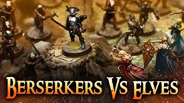 BERSERKER Horde Vs Lothlorien ~ Middle Earth SBG Battle Report