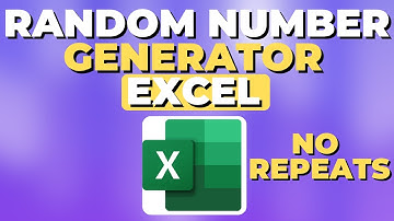 How To Create Random Number Generator in Excel No Repeats (2025)