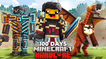 I Survived 100 Days as a BOSS HUNTER in Minecraft Hardcore!