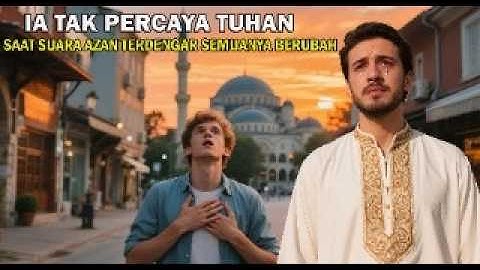 ALLAHU AKBAR‼️Detik-Detik Pria Skotlandia Masuk Islam Setelah Dengar Azan di Istanbul