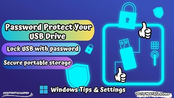 Password Protect Any USB Drive In Windows 11 (No Software Needed)
