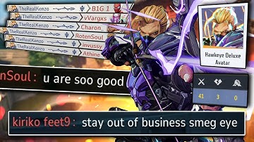 Tilting Enemies as a Flanking LORD Hawkeye in Marvel Rivals