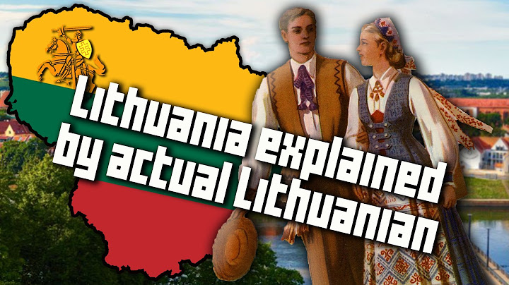 Lietuva paaiškinta Tikrasis Lietuvis