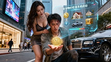窮小夥被撞瞬間全球物價貶值百萬倍，小伙兜里的一塊錢竟能買下整座城搖身一變成首富，怒砸千億娶性感美女總裁做老婆。#短劇#窮小子逆襲#爽文#心野短劇No1Drama