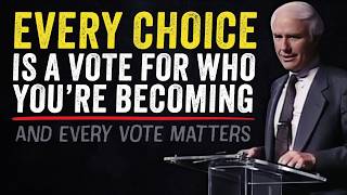 Every Choice is a Vote for Who You’re Becoming | Jim Rohn Motivation