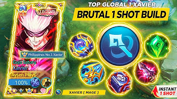WHEN GLOBAL XAVIER ABUSE THIS NEW IMMORTAL BROKEN BUILD🔥 (MUST TRY) | MLBB