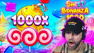 CHASING the 1000x HUGE MULTI HIT on SWEET BONANZA 1000!! NO SUPER BONUS!! (Bonus Buys)