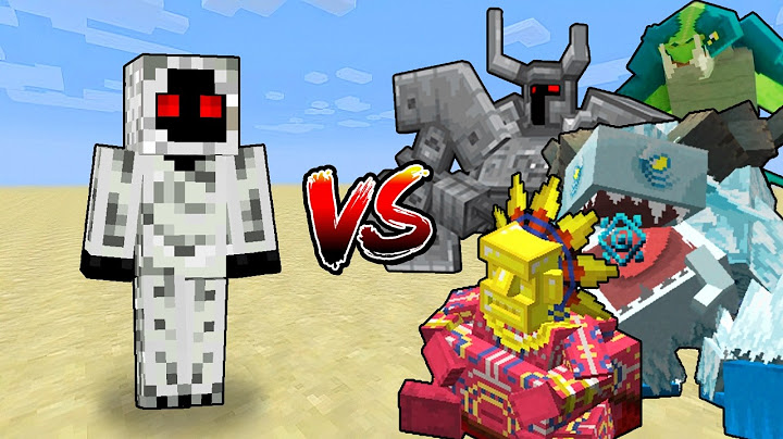 ENTITY 303 Vs All Mowzie's Mobs - Minecraft Mob Battle