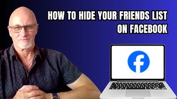 Keep Your Facebook Friends List PRIVATE in Seconds