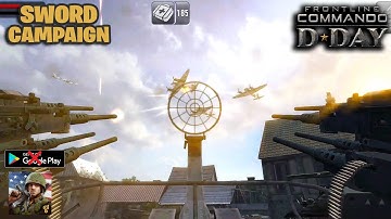 Frontline Commando: D-Day Android Gameplay Walkthrough FULL GAME - SWORD Campaign