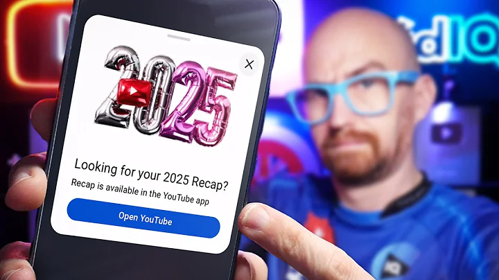 How To Get YouTube Recap 2025 (even if it's not showing)