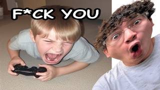 Try Not To Laugh: Kids Crashing Out Over Video Games #2