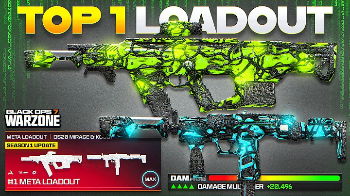 *NEW* OVERPOWERED META LOADOUT for BO7 WARZONE! (Best SMG & AR Meta Loadouts in COD WZ BO7)