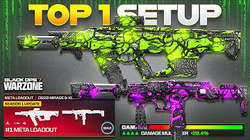 new #1 BROKEN META LOADOUT for WARZONE BO7 after UPDATE! (Best Meta Loadouts in WZ BO7)