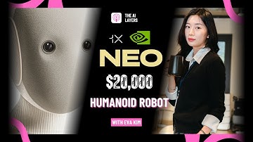 NEO the humanoid robot that does your chores from NVIDIA and 1X Technologies