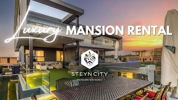 ELITE 6 Bedroom MANSION Tour - Rental | STEYN CITY