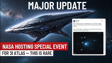 3I ATLAS: NASA Prepares a Major Update — Comet or Something Else?
