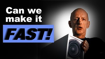 How subwoofers can be fast or slow