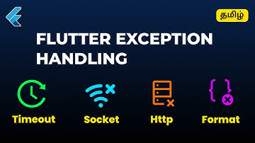 Flutter App Will Crash 😱 Learn Exceptions NOW (Tamil)