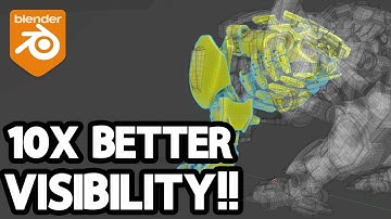 Blender Addon For Clean Modeling & object visibility | Geo C Thru