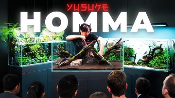 YUSUKE HOMMA Workshop at Green Aqua | A Nature Aquarium Masterclass