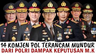 LIST OF 14 COMMISSIONERS GENERAL OF POLICE WHO ARE THREATENED TO RESIGN/RETIRE FROM THE POLICE DU...