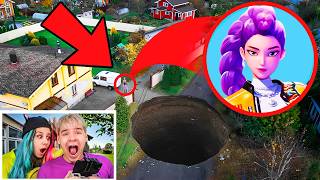 MY DRONE CAPTURED THIS 😱 RUMI FROM KPOP DEMON HUNTERS ATTACKED OUR HOUSE!