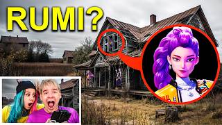 MY DRONE CAPTURED THIS 😱 RUMI FROM KPOP DEMON HUNTERS ATTACKED OUR HOUSE!