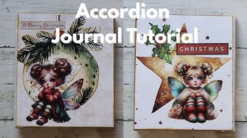 Christmas Paper Bag Journal Tutorial 🎁 Holds Tags, Tucks & Ephemera!
