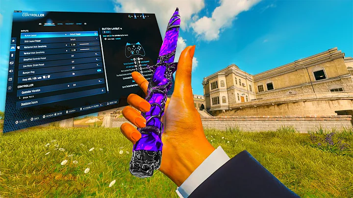 #1 Warzone Settings For Movement + Aimbot 😍👑