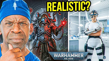 The WH40K Adeptus Mechanicus Tech Priests - Surgeon Explains