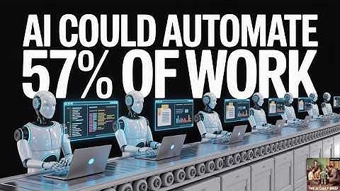 Onderzoek toont aan dat AI 57% van de huidige menselijke werkuren kan automatiseren
