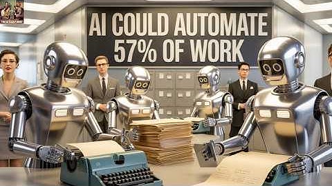 Onderzoek toont aan dat AI 57% van de huidige menselijke werkuren kan automatiseren