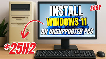 Windows 11 25H2 installeren op niet-ondersteunde hardware – eenvoudig!