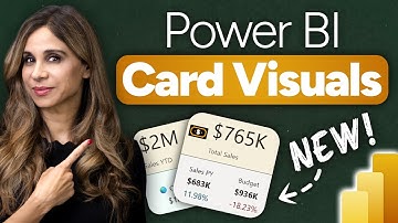 Power BI KPIs That Impress Your Boss - New Card Visual Tutorial