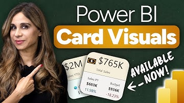 Power BI KPIs That Impress Your Boss - New Card Visual Tutorial