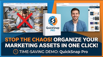 QuickSnap Pro Demo - Chrome Extension For Marketers - Organize Links, Templates & Prompts + Ai Tools