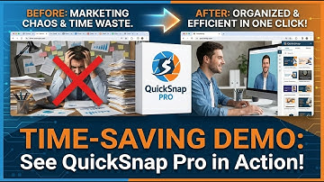 QuickSnap Pro Demo - Chrome Extension For Marketers - Organize Links, Templates & Prompts + Ai Tools