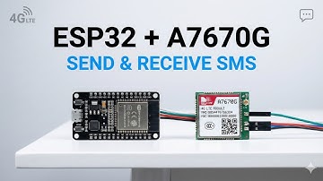How to Send & Receive SMS with SIMCOM A7670G 4G LTE Module and ESP32 | Full Tutorial | #esp32 #iot