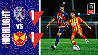 [4K] EXTENDED HIGHLIGHT | JOHOR DARUL TA'ZIM II VS SELANGOR FC | PIALA MFL 24/25