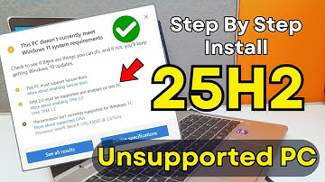 ✅ Install Windows 11 25H2 on Unsupported PC | Step-by-Step Guide 2025 (No TPM / Secure Boot) 🚀
