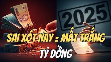 Mất Trắng Tỷ Đồng Tiền Thuế GTGT Vì Thiếu Chứng Từ Này | Quy Định Mới 2025 Doanh Nghiệp Phải Biết