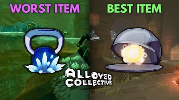 Ranking Alloyed Collective Items from WORST to BEST