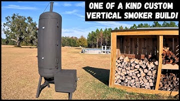 Vertical Smoker Build, One Of A Kind!