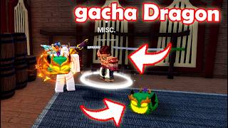 OMG🐲..Dragon Fruit GACHA with Dragon Hunter NPC! Blox Fruits