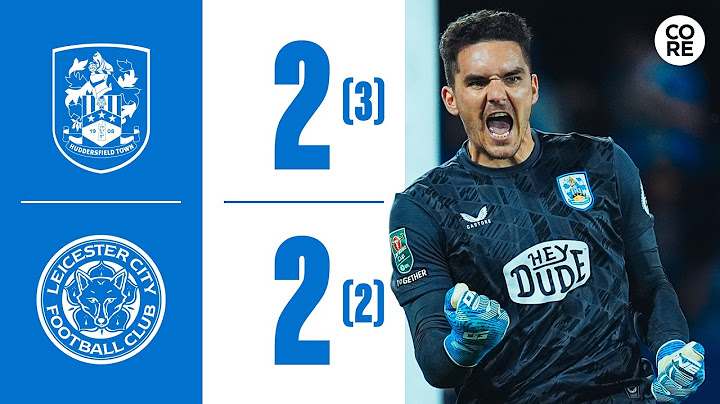 HIGHLIGHTS | Huddersfield Town 2-2 Leicester City (3-2 on Penalties)